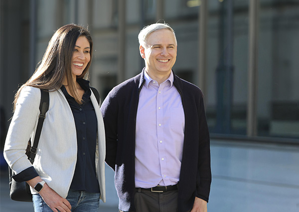 Pari Katon Pari Le Golchehreh (left) and Katon Dalton (right)