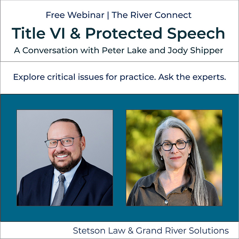 Title VI & Protected speech webinar