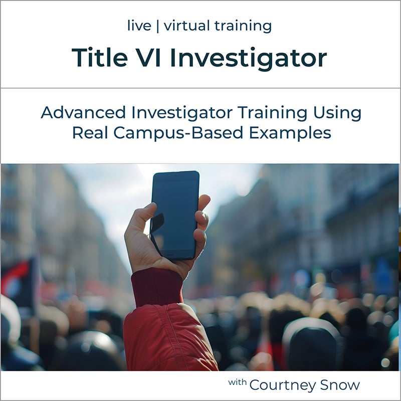 Title VI Investigator training