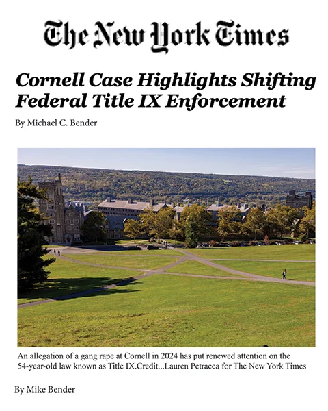 New York Times article cover